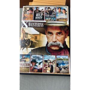 Western 8 Movies 11 hours  DVD